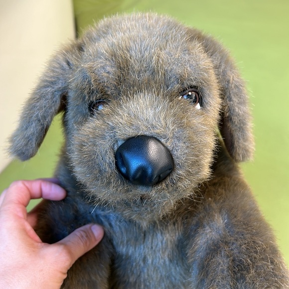 Folkmanis Sitting Dog Hand Puppet - Picture 6 of 9